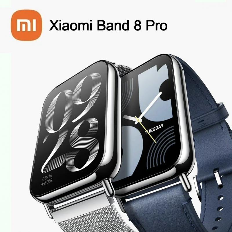 Xiaomi Band 8 Pro 1.74'' AMOLED Curved Screen GPS Oxygen Monitor 14Day Battery Smart Band 8 Pro NFC CN Version